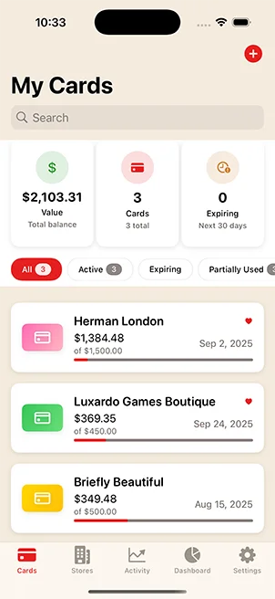 My Cards
